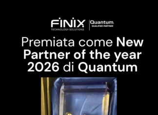 FINIX premiata New Partner of the year 2026 di Quantum